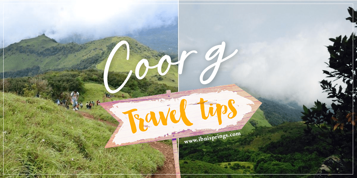 coorg travel tips